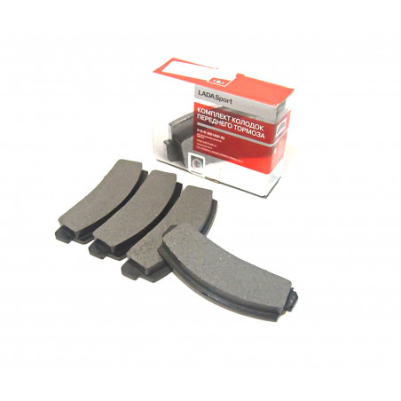 Front brake pads with mounting Accessories-Lada Niva 1600 diesel 1900 1700 