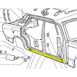 Lada Laika Riva SW 2101 2102 2103 2104 2105 2106 2107 Outer Sill Repair Piece Left