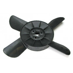 Lada 2101-2107 Coolant Fan 4 Blades Black