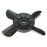 Lada 2101-2107 Coolant Fan 4 Blades Black