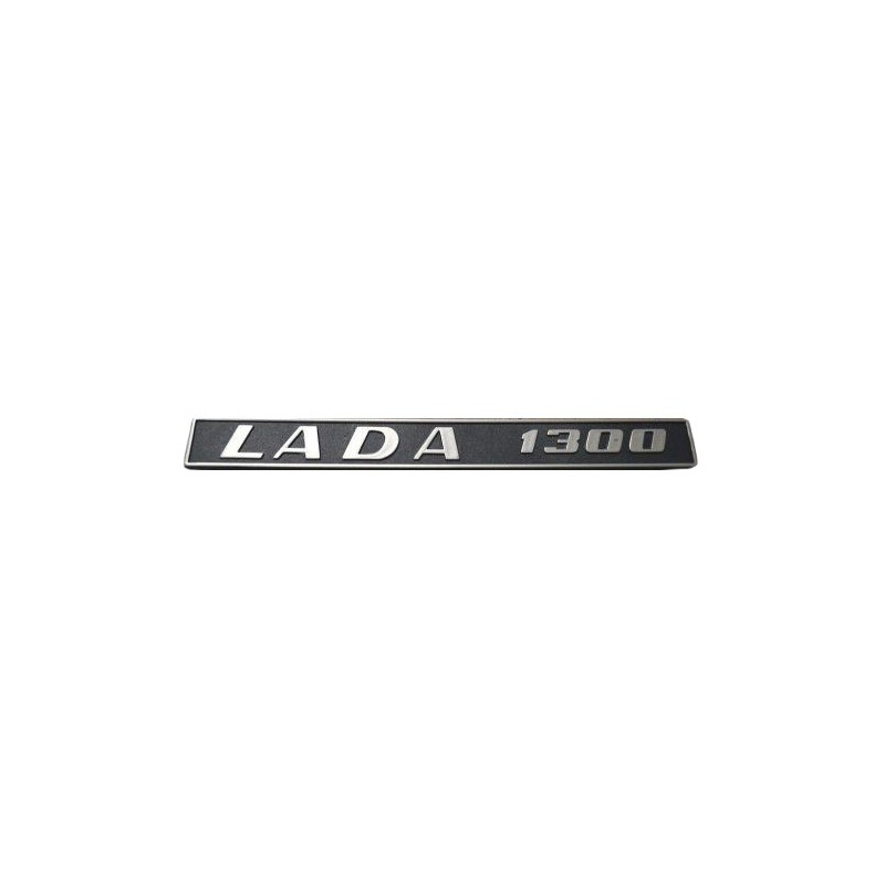 Lada 1300 Rear Trim Badge Emblem Plastic