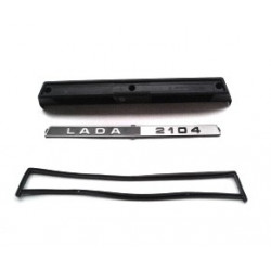 Lada 2104 SW Rear Licence Plate Light Cover With Emblem