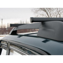 Lada Niva 3 Doors Roof Rack Side Rails Kit Black