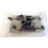LADA NIVA 1600, 2101-2107, Starter Repair Kit: 4 carbon brushes copper bushings