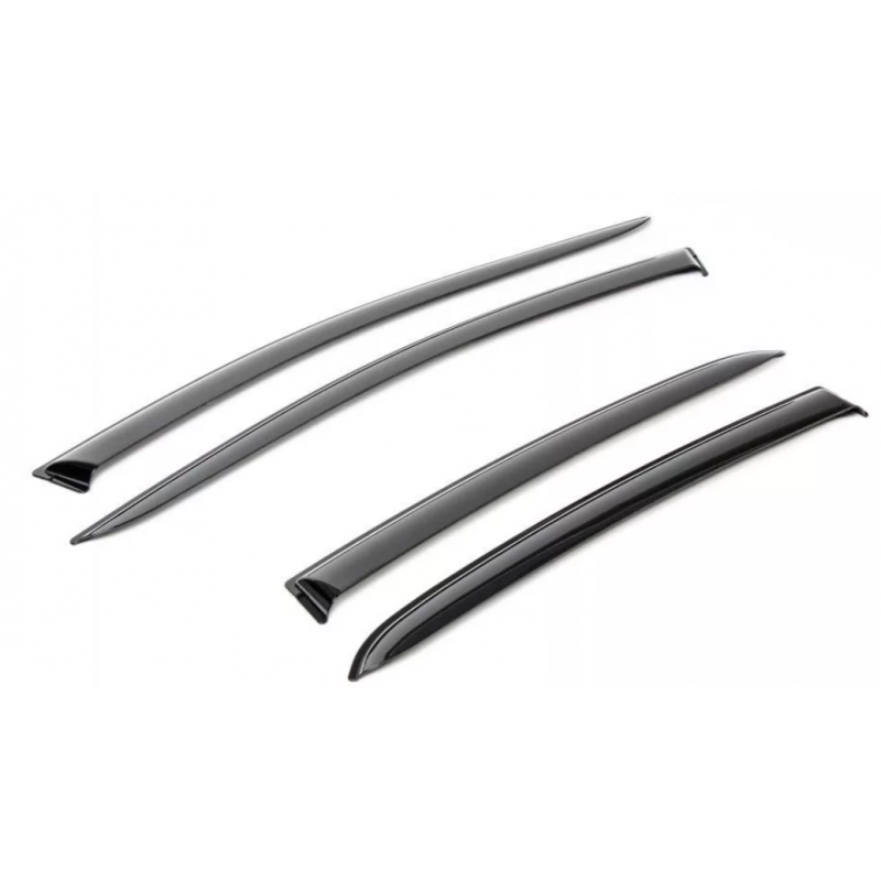 LADA VESTA 2180,   Side window deflectors (polycarbonate)