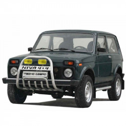 Protection front with motor protection "up pipe" - 2121 21214 NIVA URBAN 4X4