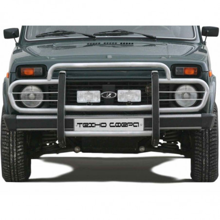 Protection of the front "Straight" d63.5 - 2121 21214 NIVA URBAN 4X4